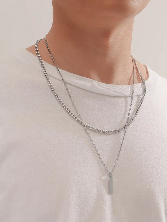 Urban Edge Necklace Set