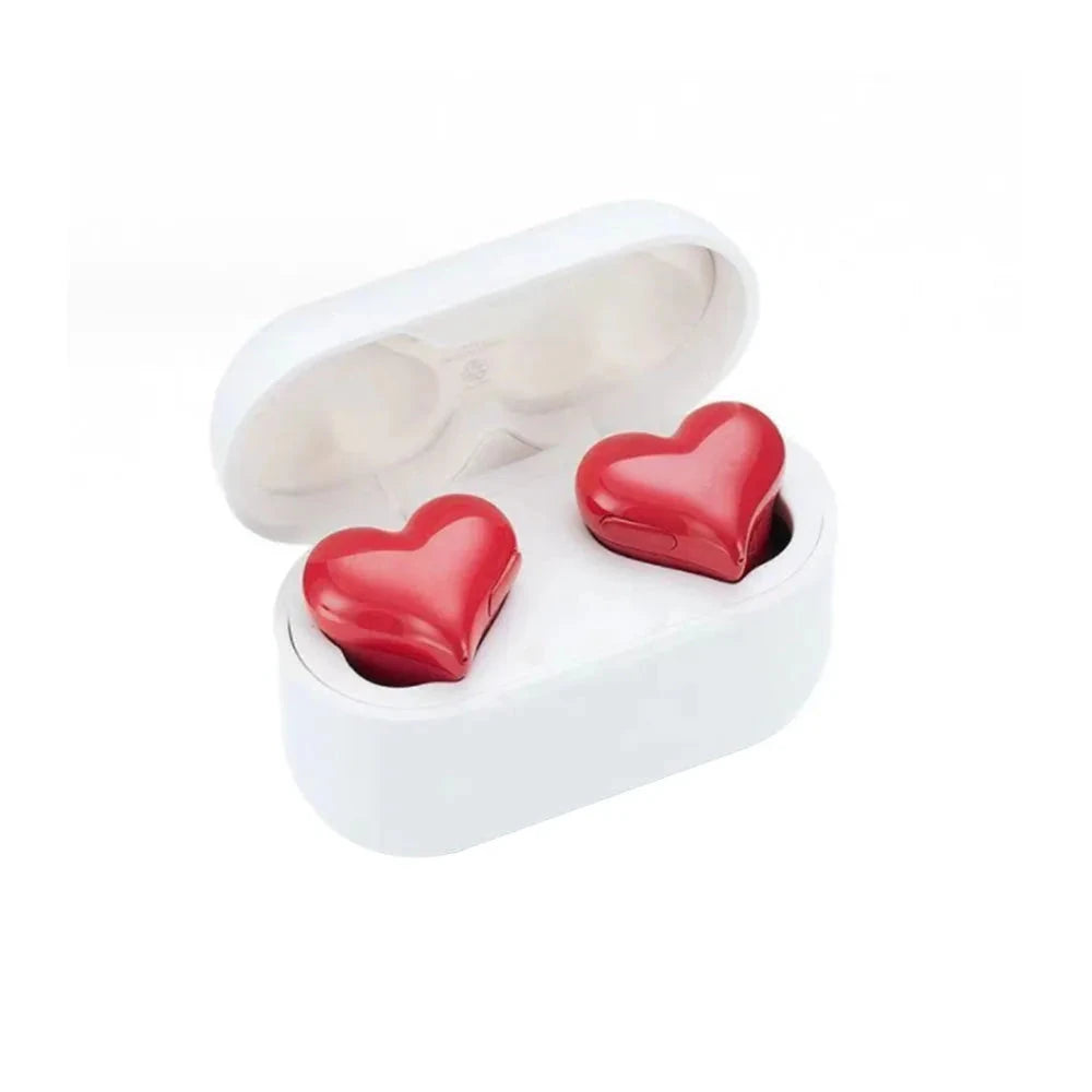 Giftvalix HeartBeat Wireless Earbuds Giftvalix Without box Red 