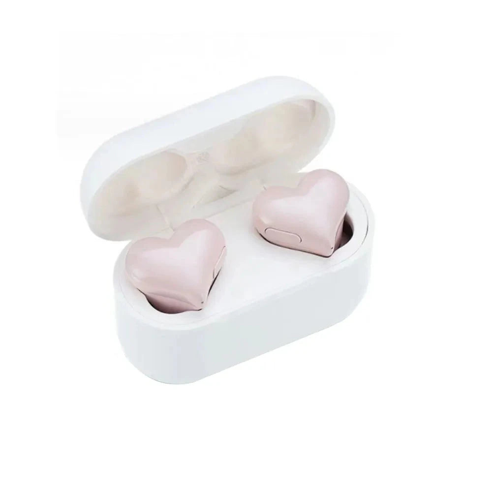 Giftvalix HeartBeat Wireless Earbuds Giftvalix Without box Pink 