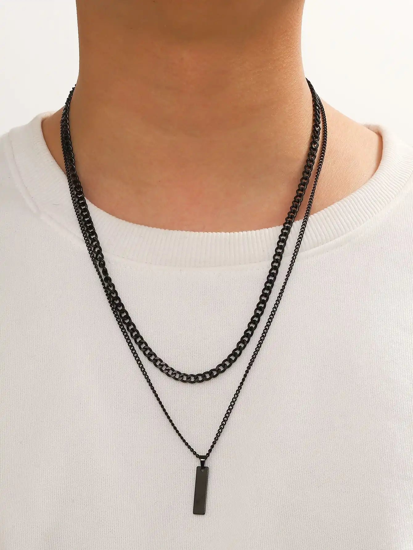Urban Edge Necklace Set